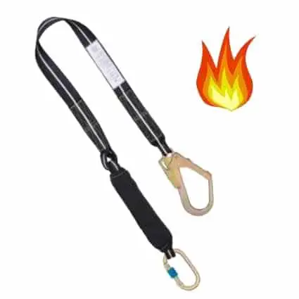 Absorbedor con cuerda resistente a la llama FR4