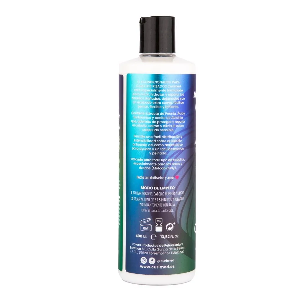 CurlMed Liquid Acondicionador Cabellos Rizados 400ml - Imagen 3
